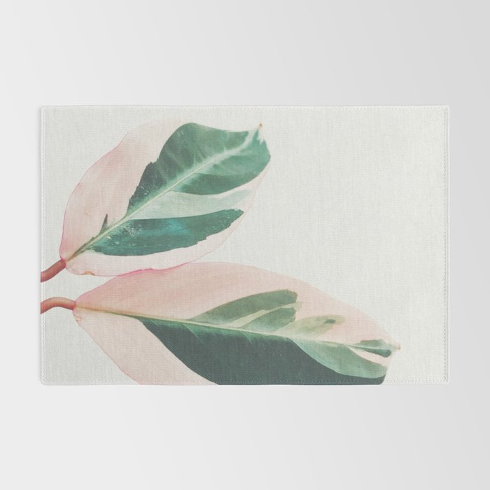 Pink Leaves I Rug Gallery Image 2