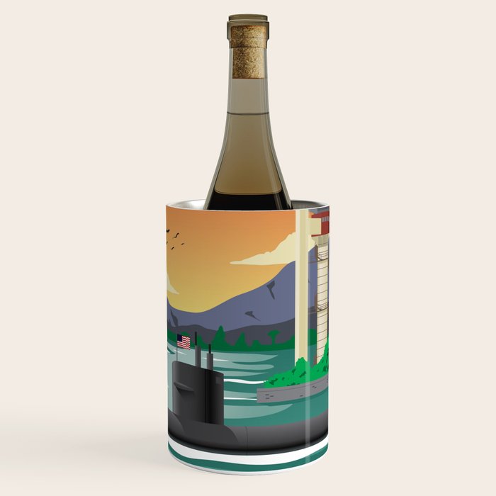 Pearl Harbor, HI - Submarine Homeport Wine Chiller Gallery Image 3