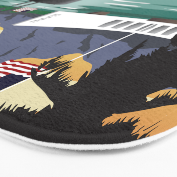 Pearl Harbor, HI - Submarine Homeport Bath Mat Gallery Image 3