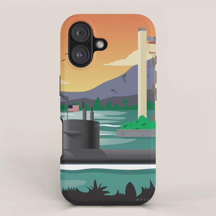 Pearl Harbor, HI - Submarine Homeport iPhone Case Gallery Image 1