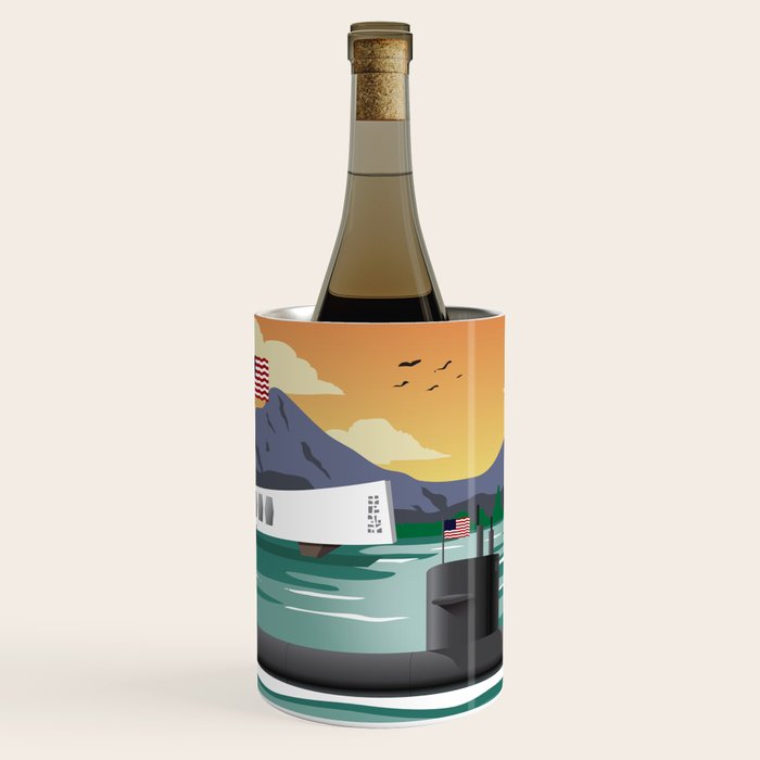 Pearl Harbor, HI - Submarine Homeport Wine Chiller Gallery Image 1