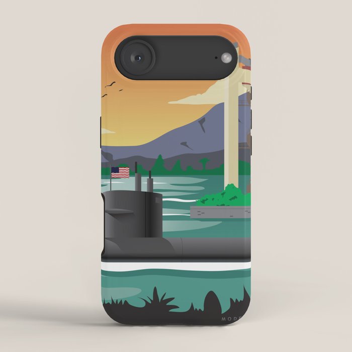 Pearl Harbor, HI - Submarine Homeport iPhone Case Gallery Image 2