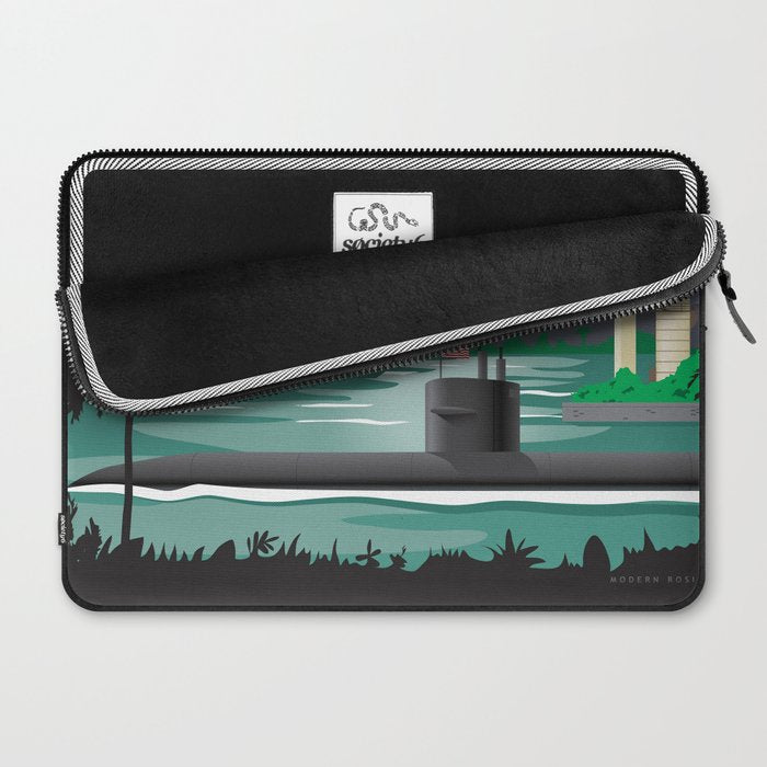 Pearl Harbor, HI - Submarine Homeport Laptop Sleeve Gallery Image 2