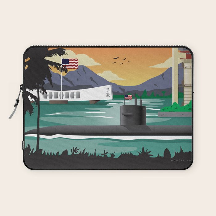 Pearl Harbor, HI - Submarine Homeport Laptop Sleeve Gallery Image 1