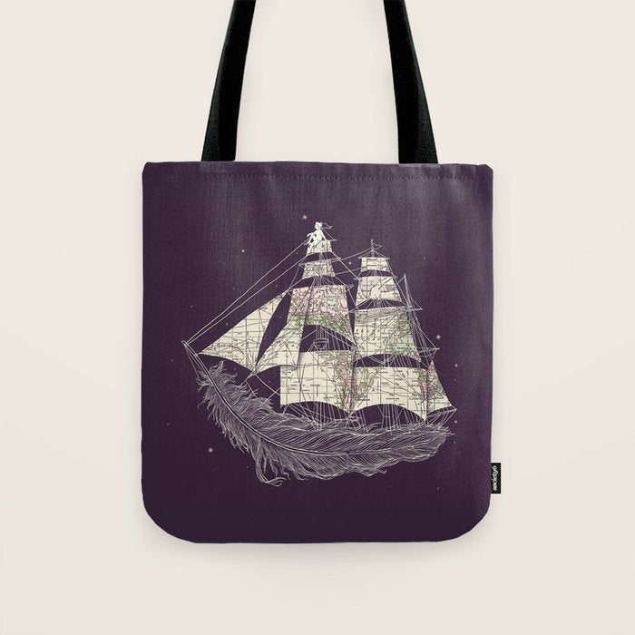 Wherever the wind blows Tote Bag Gallery Image 1