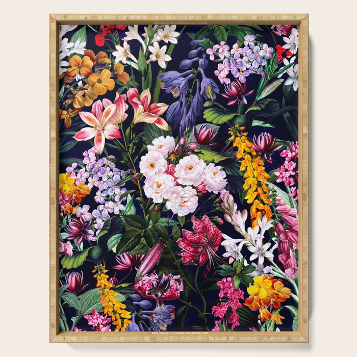 Vintage Garden XIII Serving Tray Gallery Image 1