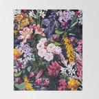 Vintage Garden XIII Throw Blanket Gallery Image 2