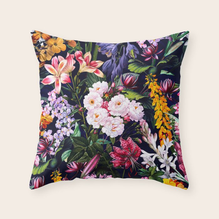 Vintage Garden XIII Throw Pillow Gallery Image 6