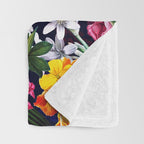 Vintage Garden XIII Throw Blanket Gallery Image 3