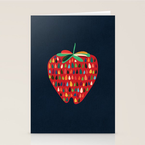 Strawberry Stationery Card Gallery Image 1