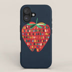 Strawberry iPhone Case Gallery Image 1