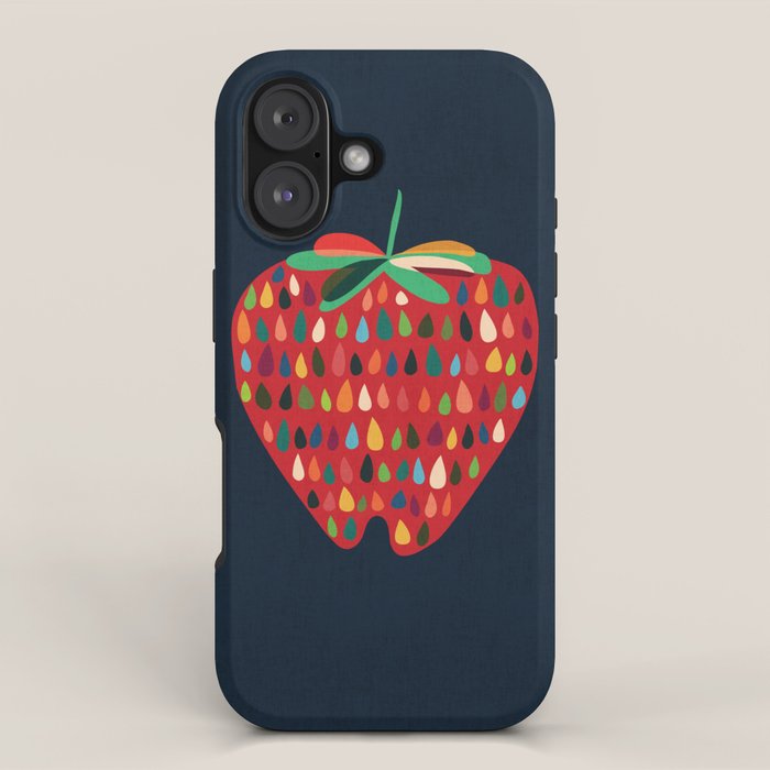 Strawberry iPhone Case Gallery Image 1