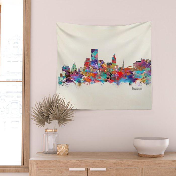 Providence Rhode Island Wall Tapestry Gallery Image 2