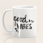Good Vibes â Black Ink Coffee Mug Gallery Image 3