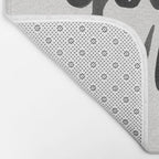 Good Vibes â Black Ink Bath Mat Gallery Image 2