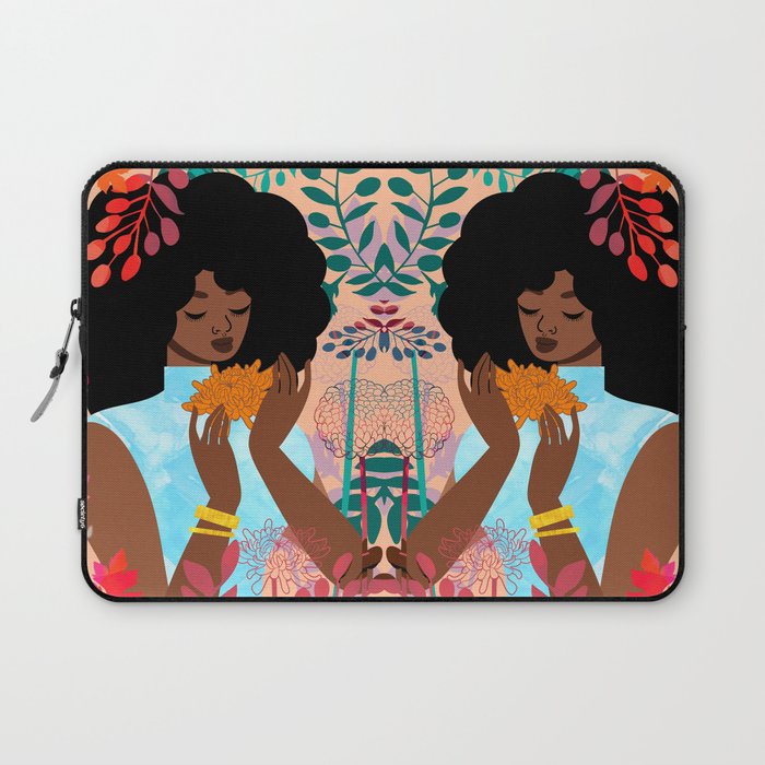 Chrysanthemums in November Laptop Sleeve