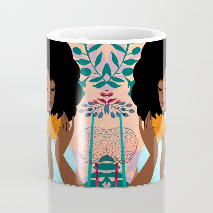 Chrysanthemums in November Coffee Mug Gallery Image 4