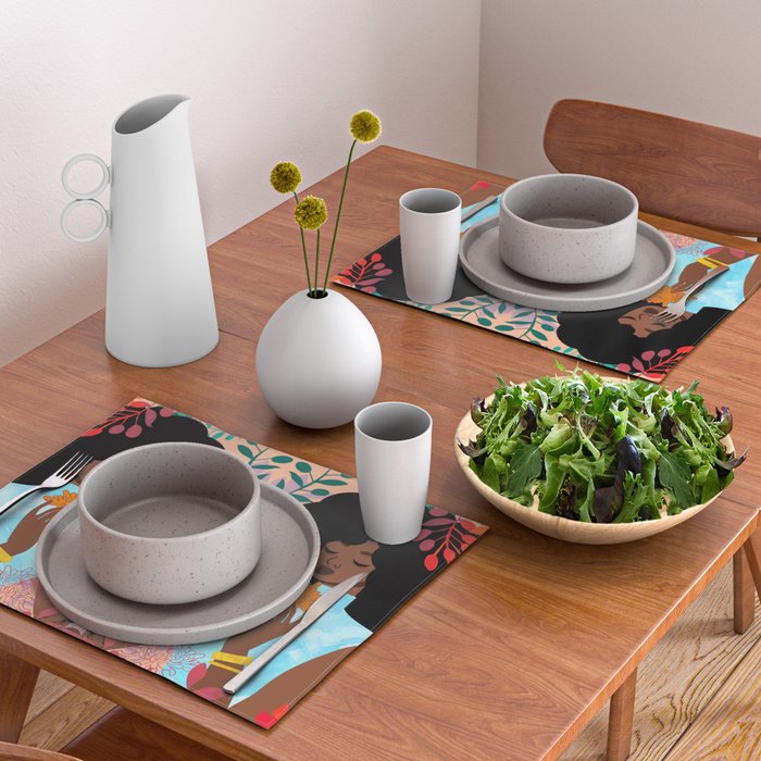 Chrysanthemums in November Placemat Gallery Image 2