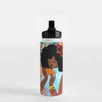 Chrysanthemums in November Water Bottle Gallery Image 2