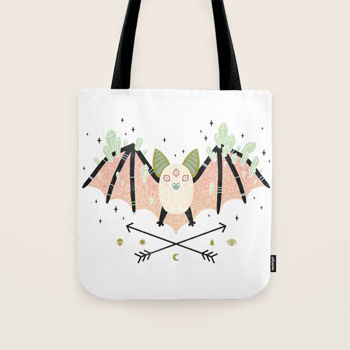 Crystal Bat Tote Bag Gallery Image 1
