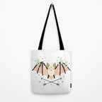 Crystal Bat Tote Bag Gallery Image 2