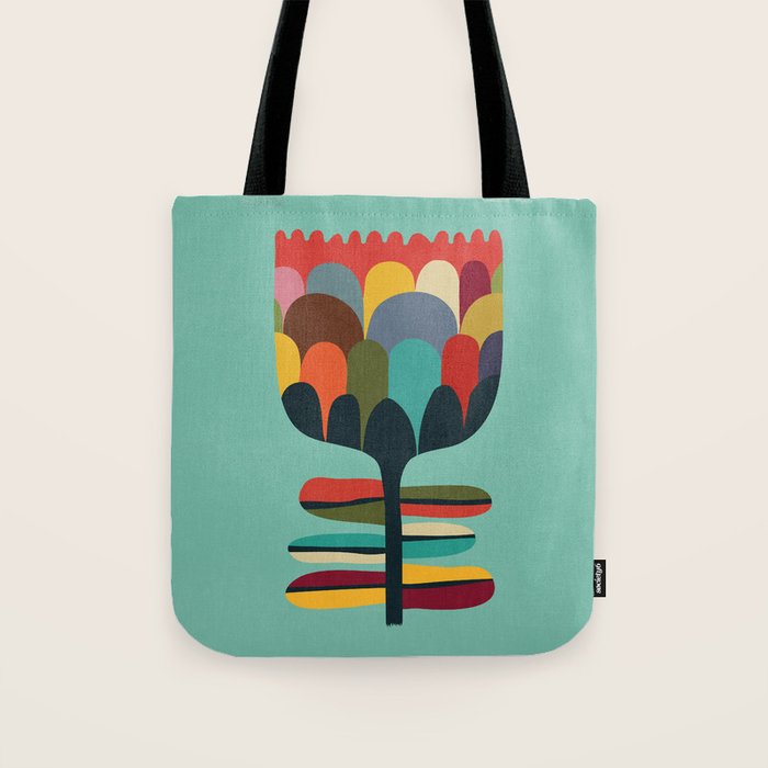 Flower Poet Tote Bag Gallery Image 1