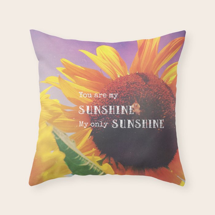 Sunshine Throw Pillow Gallery Image 6