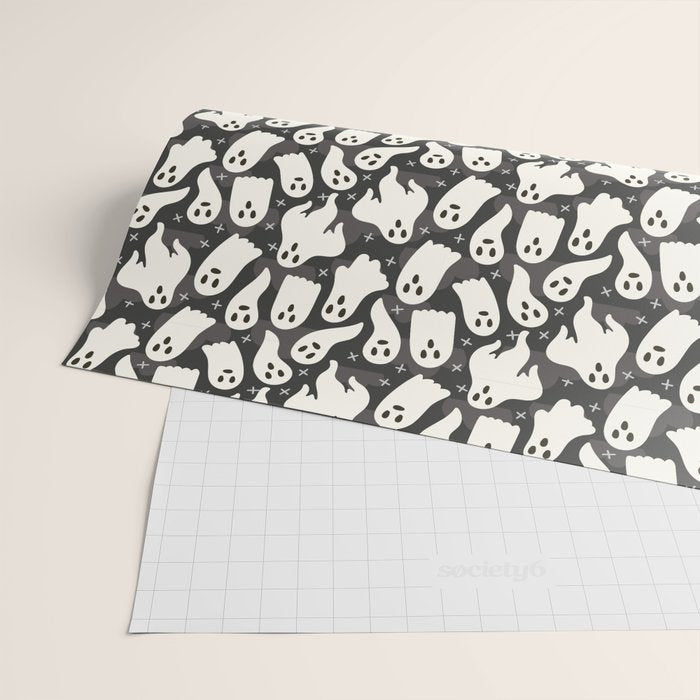 Ghosts Wrapping Paper Gallery Image 2
