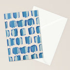 Parisian Bakery Blue  Stationery Card Gallery Image 2