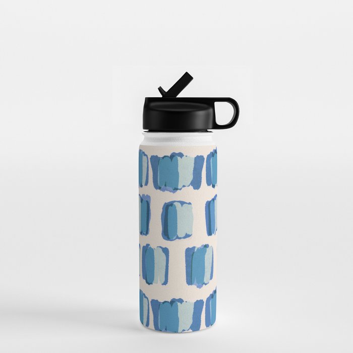 Parisian Bakery Blue  Water Bottle Gallery Image 1