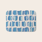 Parisian Bakery Blue  Bath Mat Gallery Image 1