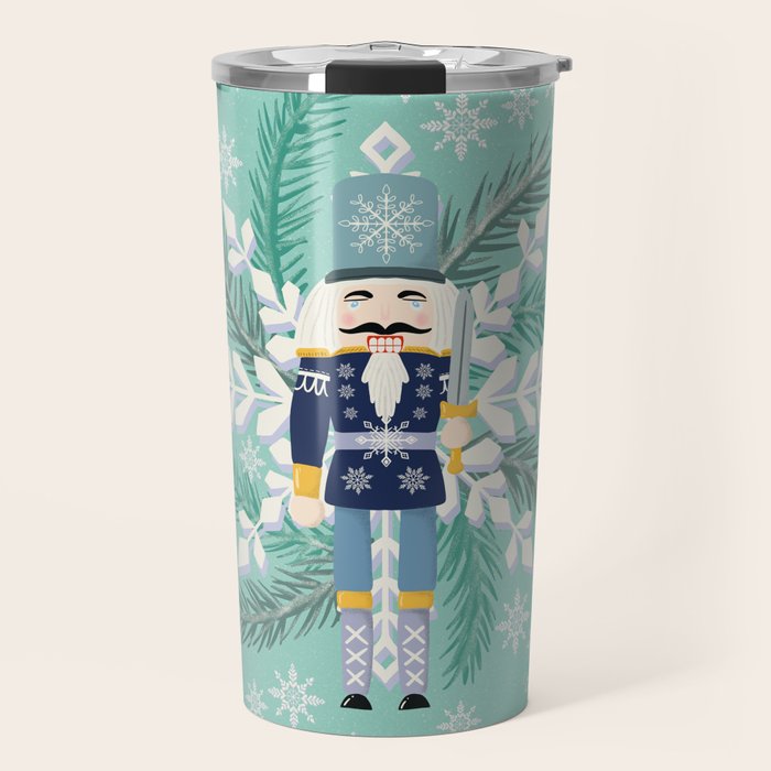 Snowflake Nutracker Travel Mug Gallery Image 1