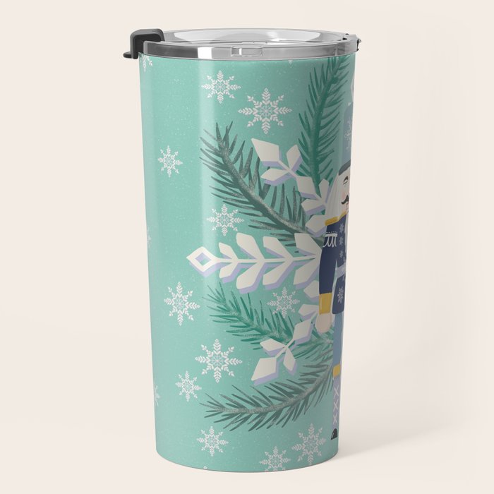 Snowflake Nutracker Travel Mug Gallery Image 3