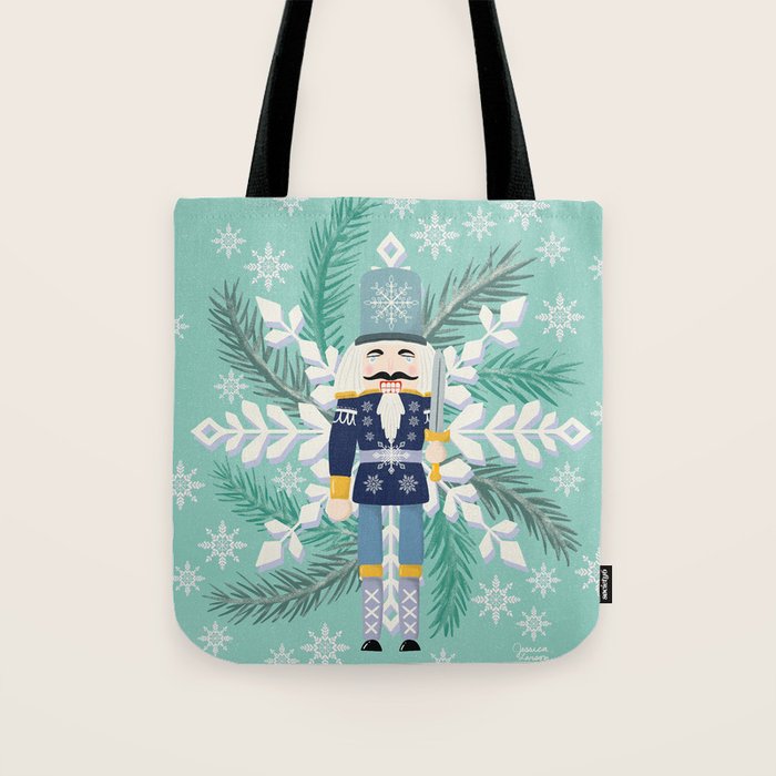 Snowflake Nutracker Tote Bag Gallery Image 1