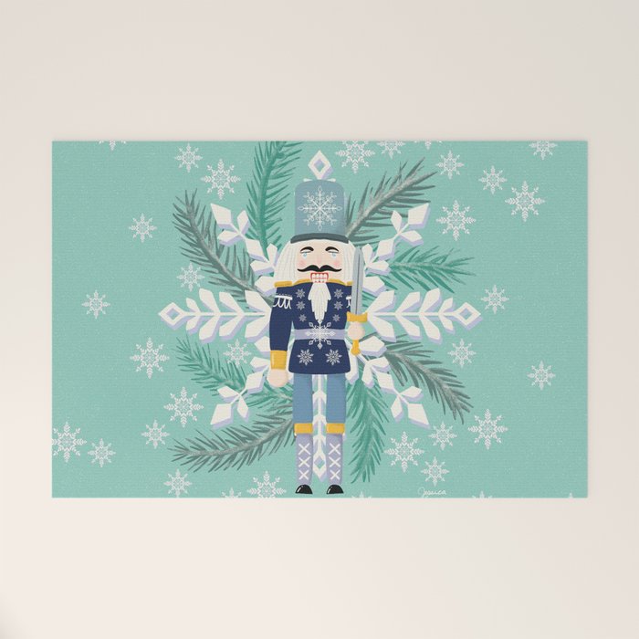 Snowflake Nutracker Welcome Mat Gallery Image 1