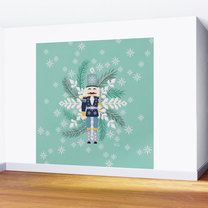 Snowflake Nutracker Wall Mural Gallery Image 2