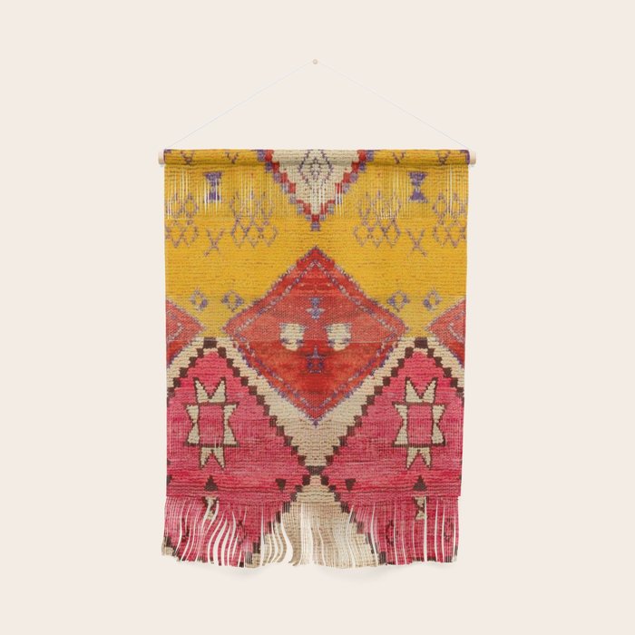 Heritage Moroccan Berber Carpet Design Wall Hanging Gallery Image 1