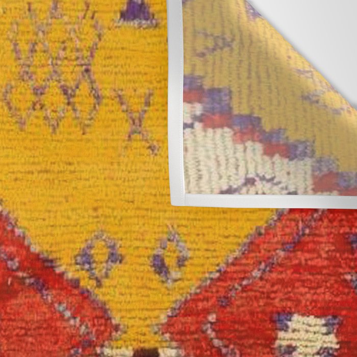 Heritage Moroccan Berber Carpet Design Wall Tapestry Gallery Image 3