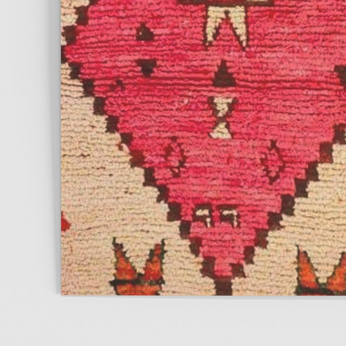 Heritage Moroccan Berber Carpet Design Poster Gallery Image 3