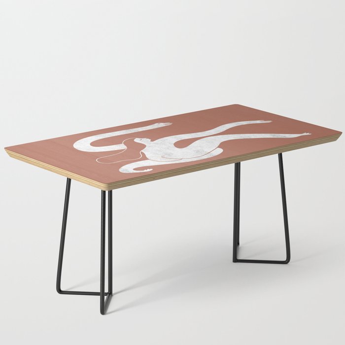 Wave girl in terracotta Coffee Table Gallery Image 1