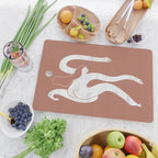 Wave girl in terracotta Cutting Board Gallery Image 2