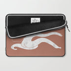 Wave girl in terracotta Laptop Sleeve Gallery Image 2