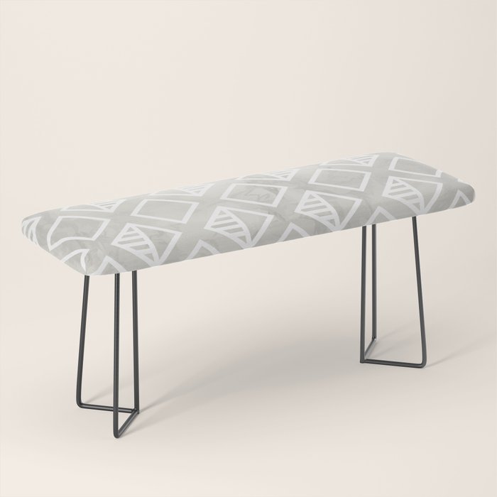 Marble with rhombus Bench Gallery Image 1