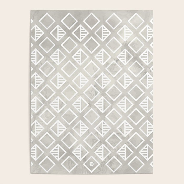 Marble with rhombus Poster Gallery Image 4