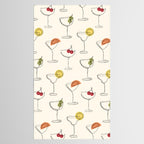 Retro Cocktails Tablecloth Gallery Image 2