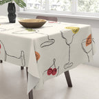 Retro Cocktails Tablecloth Gallery Image 3
