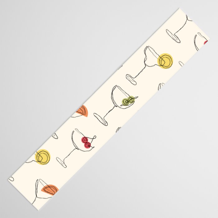 Retro Cocktails Table Runner Gallery Image 3