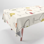 Retro Cocktails Tablecloth Gallery Image 1