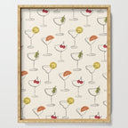 Retro Cocktails Serving Tray Gallery Image 1