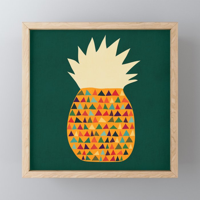 Pineapple Mini Art Print Gallery Image 1